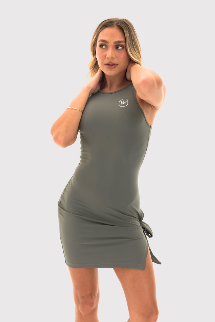 Side Tie Dress