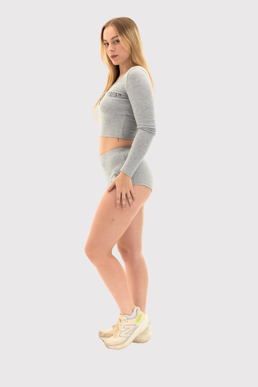 Long Sleeve V Neck Top