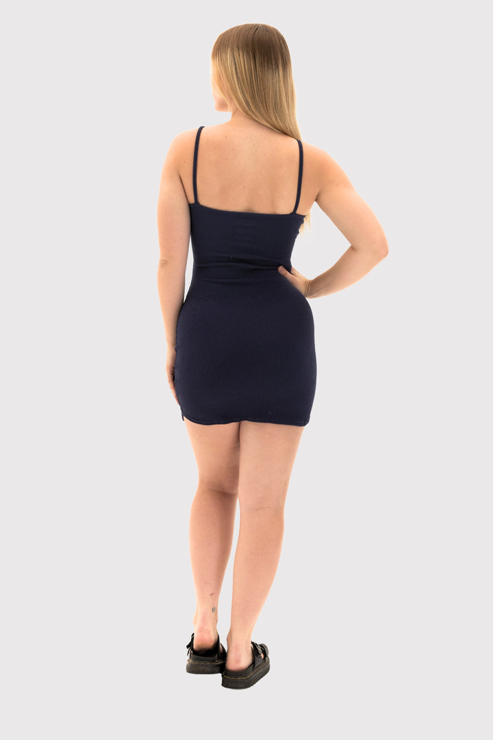 Scoop Neckline Dress