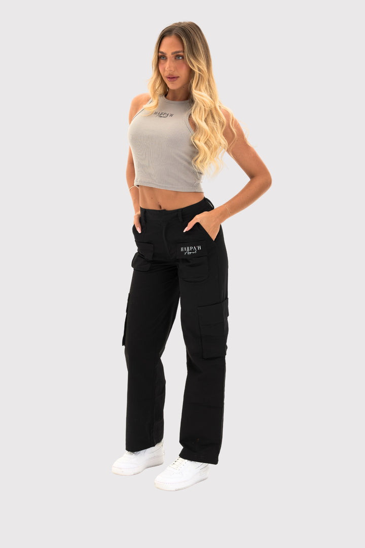 Ribbed Crop Tank Top