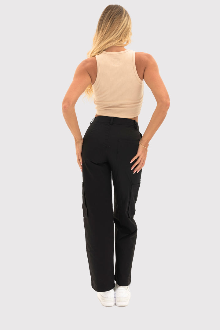 Ribbed Crop Tank Top