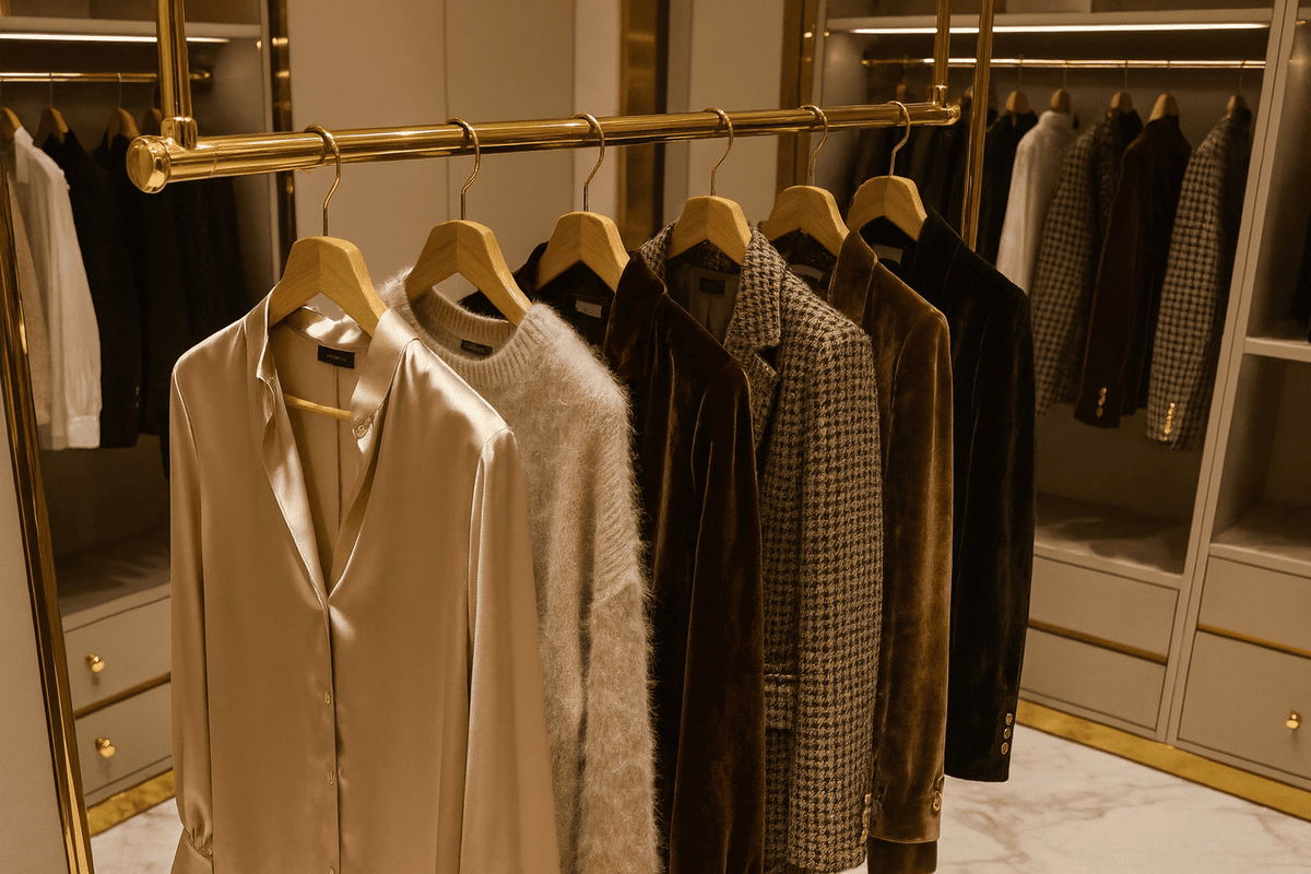 The Role of Fabrics in Creating Luxury Wardrobes