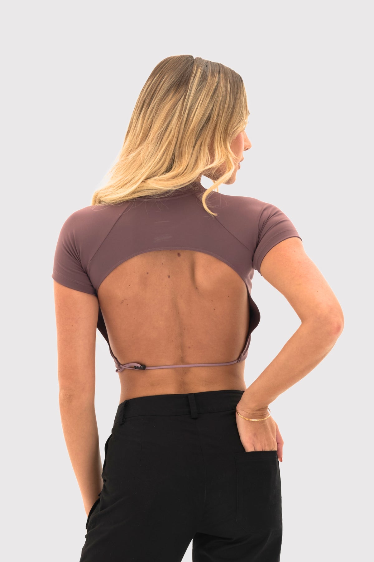 Short Sleeve Crop Top