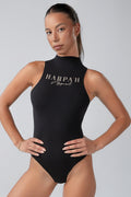 CoreForm™ Sleeveless High-Neck One-Piece Bodysuit