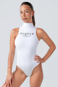 CoreForm™ Sleeveless High-Neck One-Piece Bodysuit