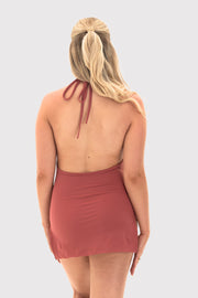 Backless Mini Dress