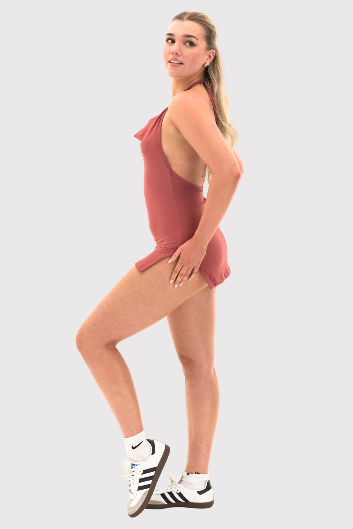 Backless Mini Dress