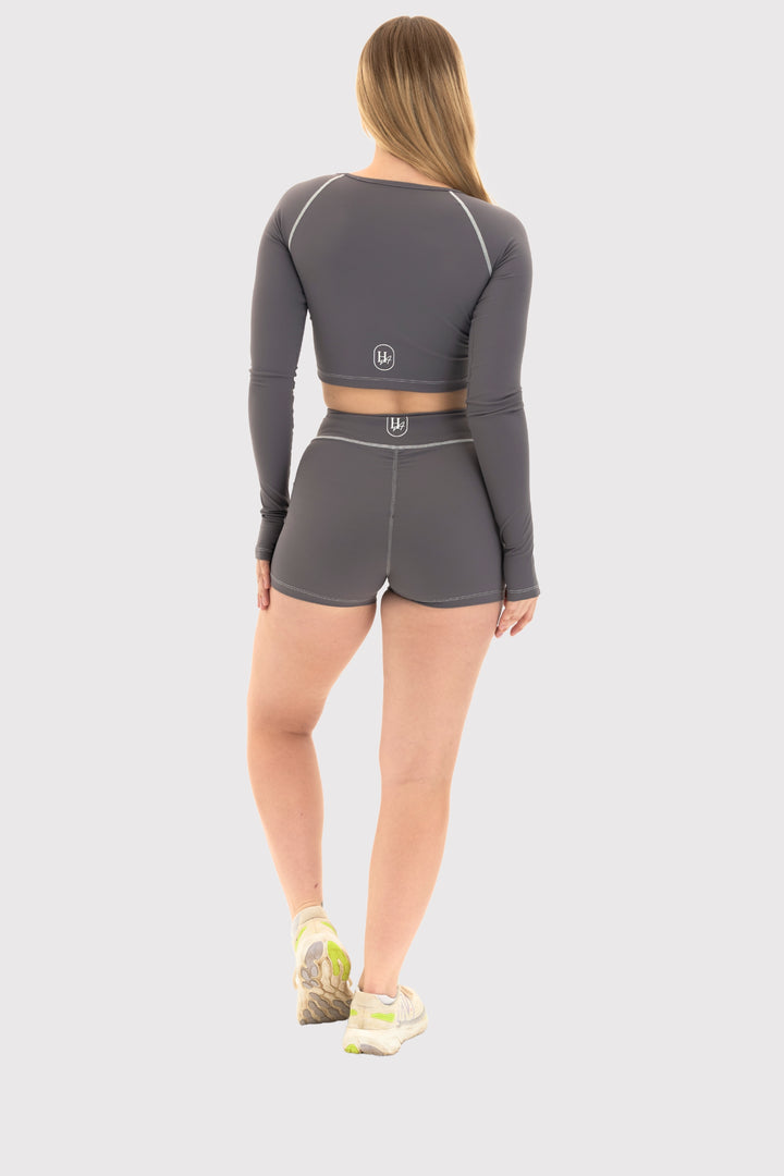 Long Sleeve Top With Thumbholes