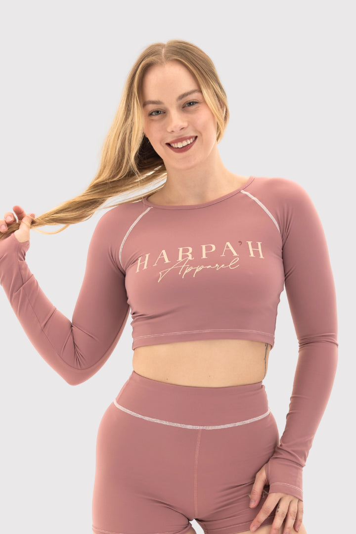 Long Sleeve Top With Thumbholes