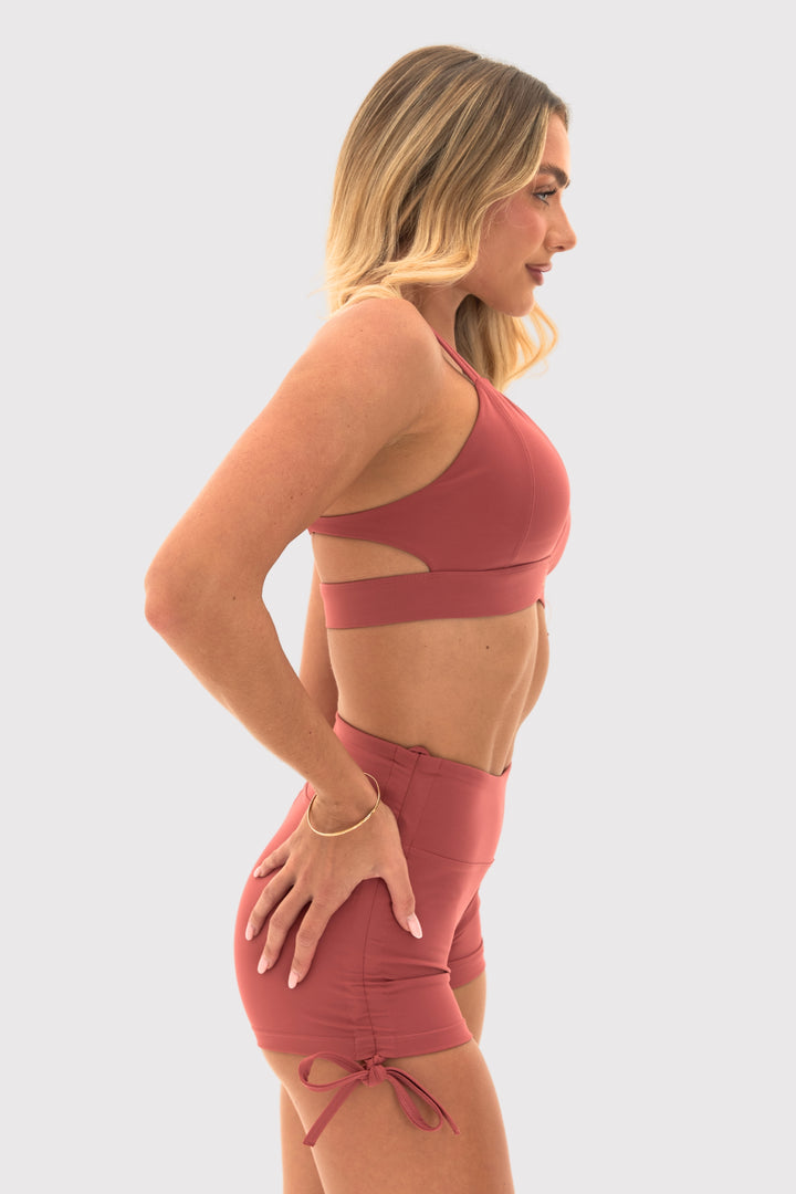 Criss Cross Back Sports Bra