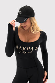 Flexara™ Long-Sleeve Full Length Jumpsuit