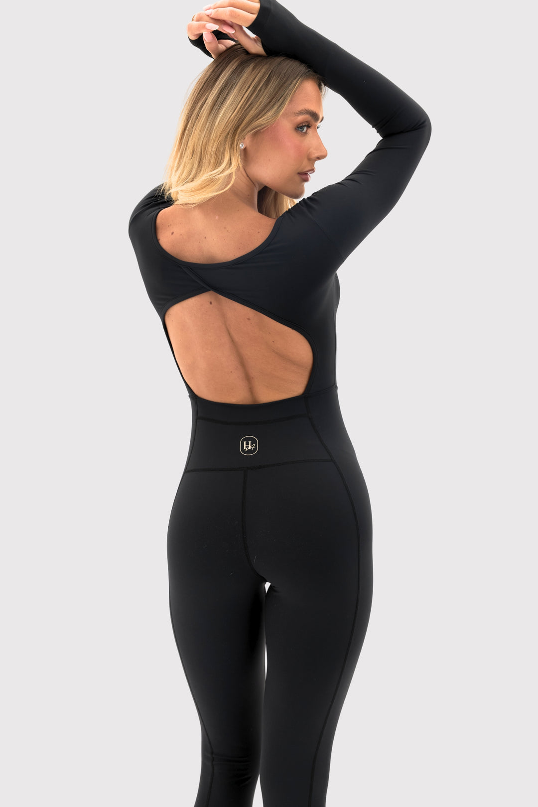 Flexara™ Long-Sleeve Full-Body Bodysuit