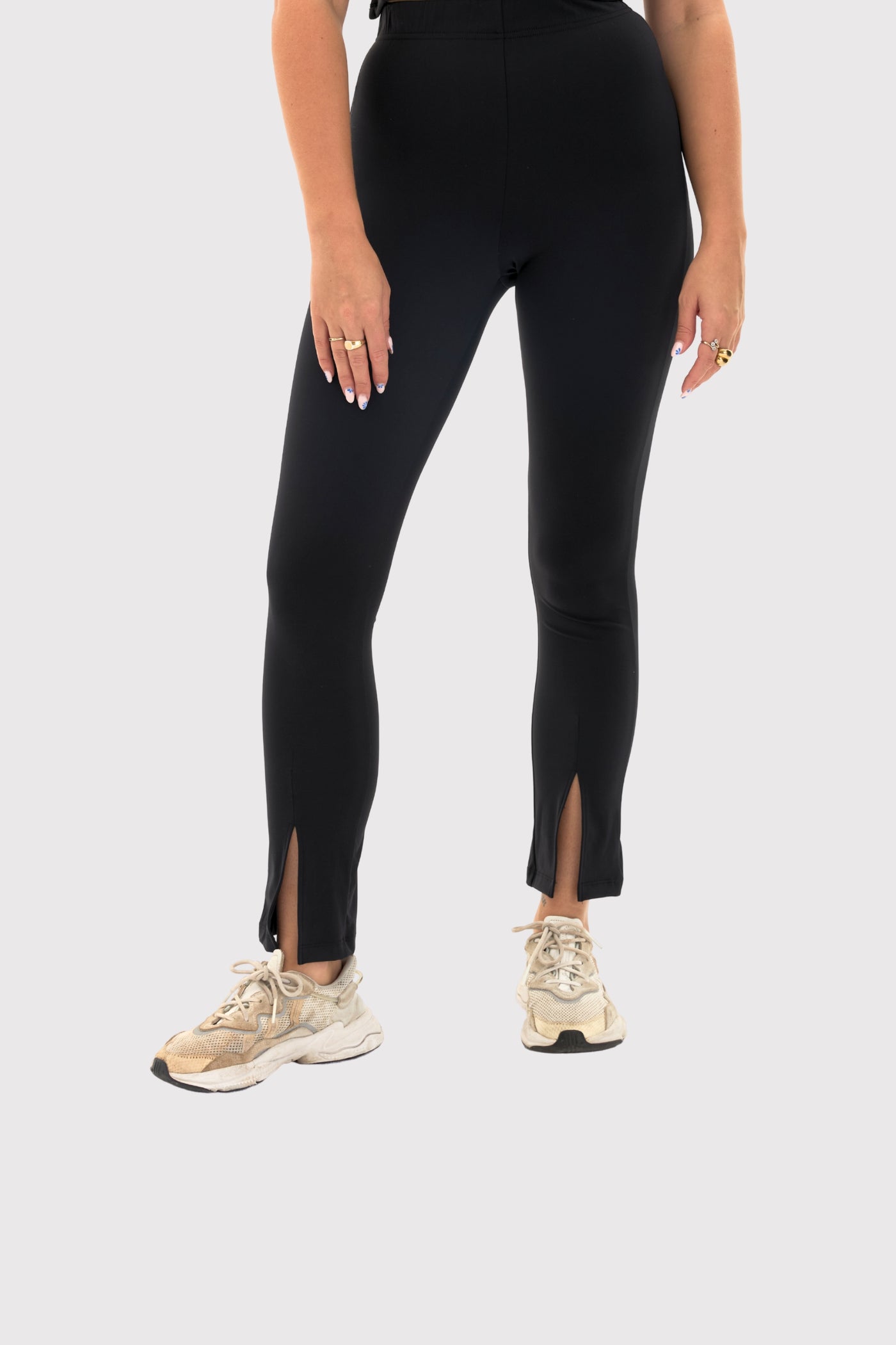 Flexara™ Split-Hem High-Rise Pant
