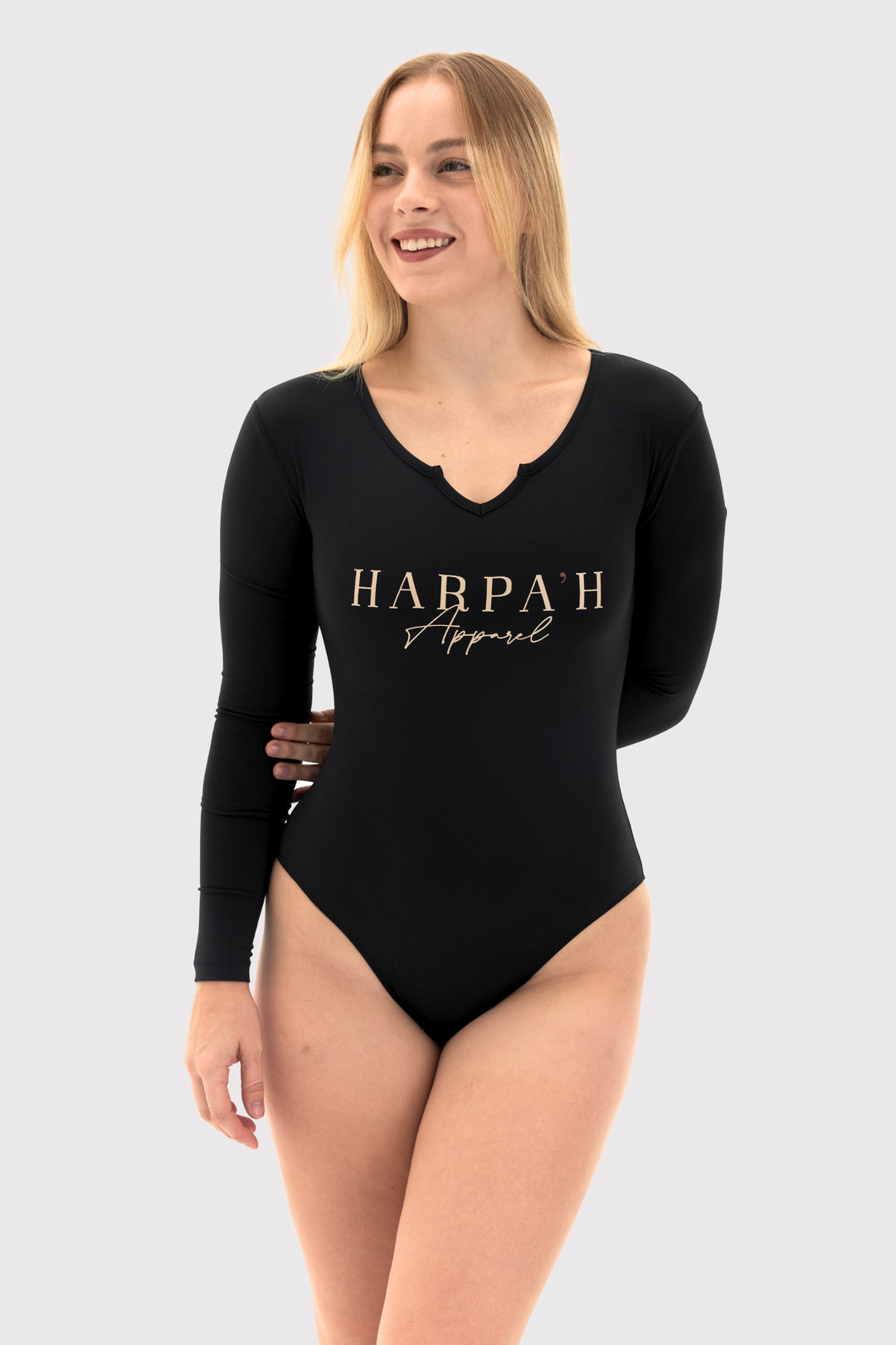 V Neck Bodysuit