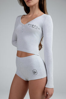 Long Sleeve V Neck Top