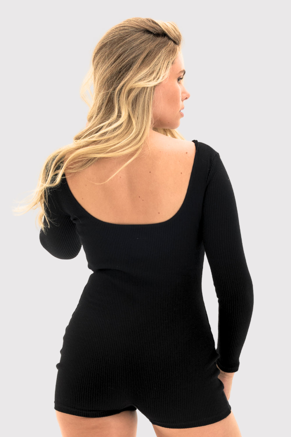 Ribbed Bodysuit