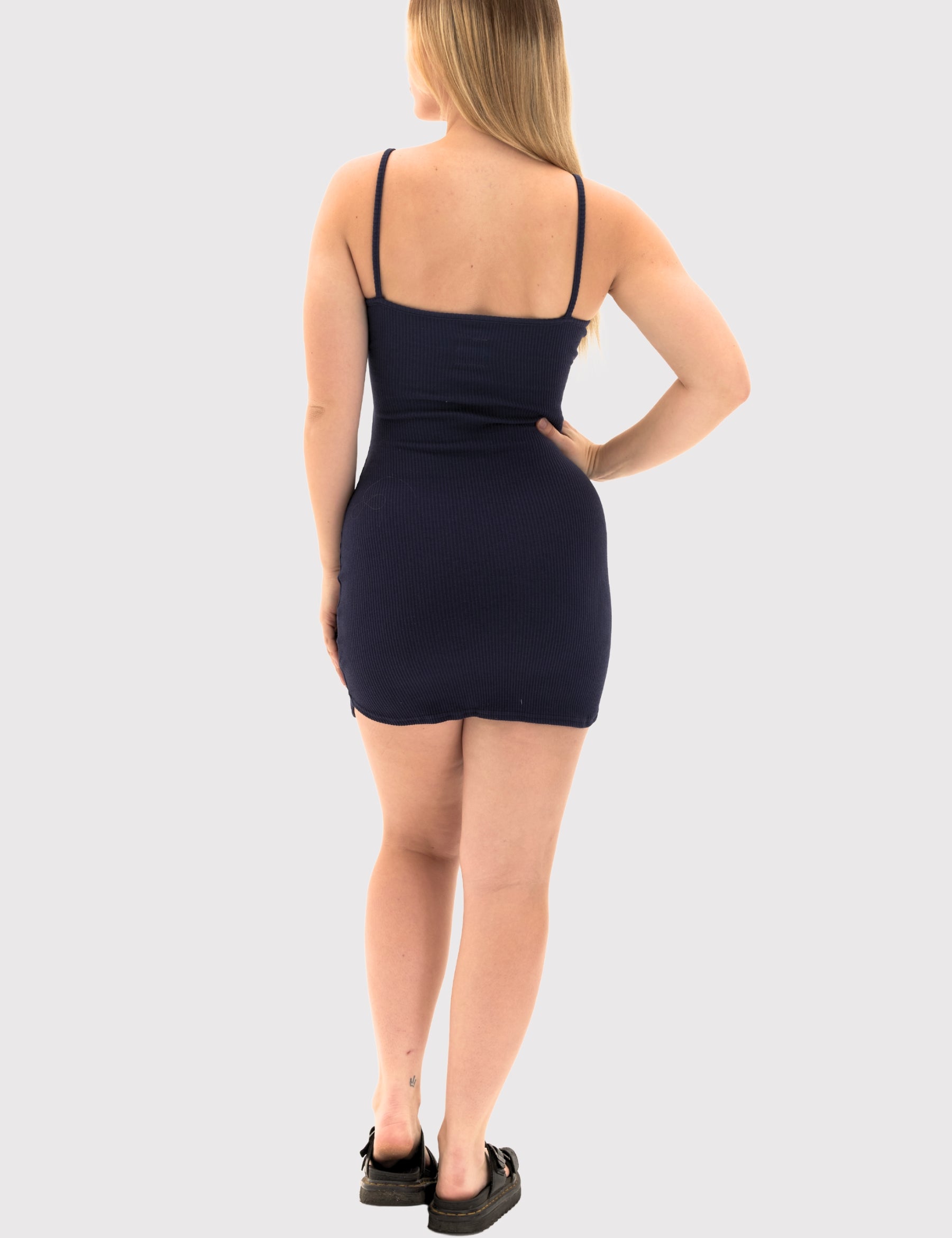 Scoop Neckline Dress