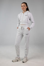 ThermoSoft™ Cropped Zip Up Hoodie