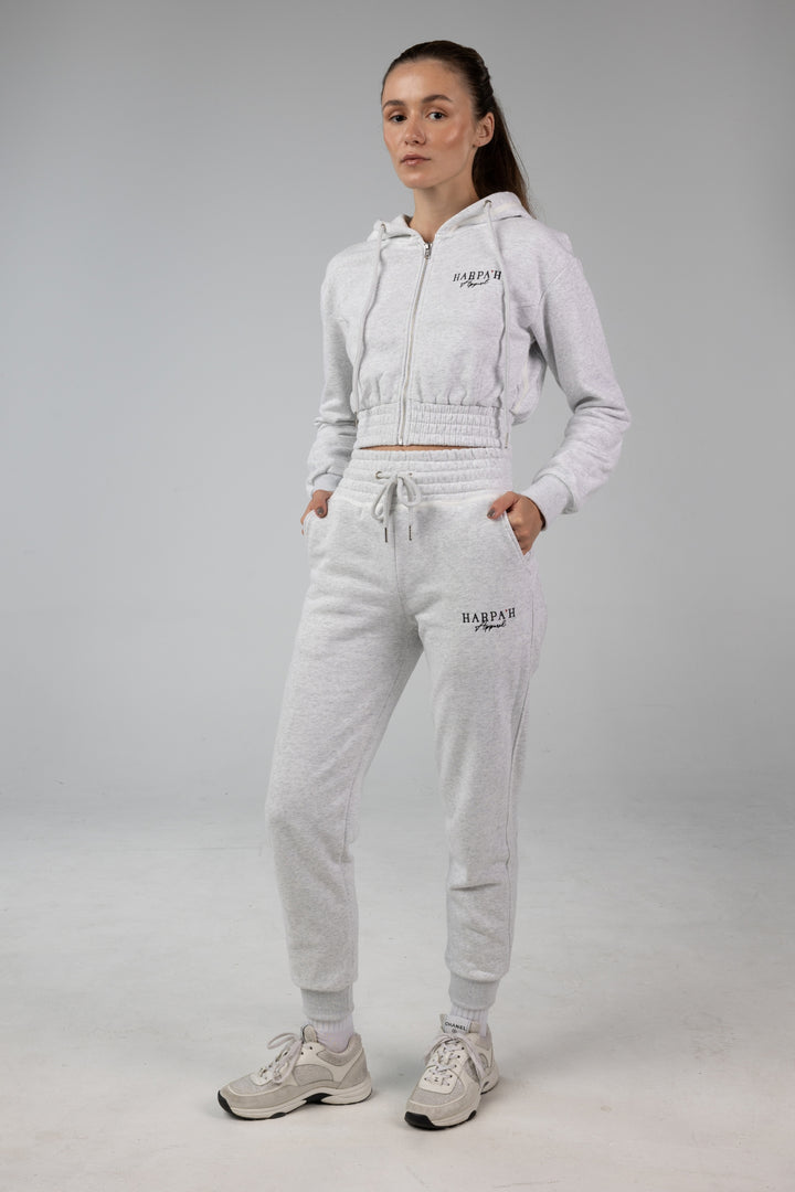 ThermoSoft™ Cropped Zip Up Hoodie