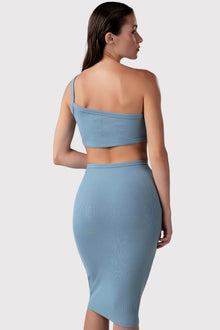 Asymmetrical Midi Dress