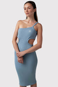 Ribbed Midi Dress