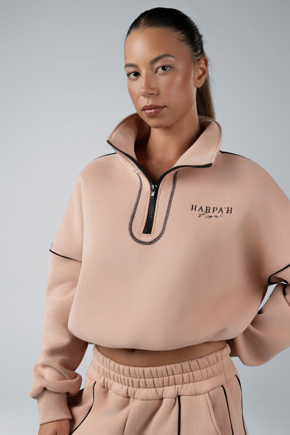 ladies fleece sweatshirt